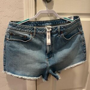 PINK Victoria's Secret Light Blue Denim Shorts